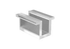 Уплотнитель для уплотнения стекла в межкомнатных дверях (ДВ-12) 3d фото